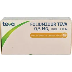 Teva Foliumzuur 0.5mg