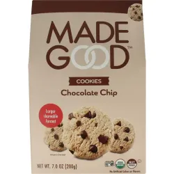 Madegood Crunchy cookies chocolate chip bio