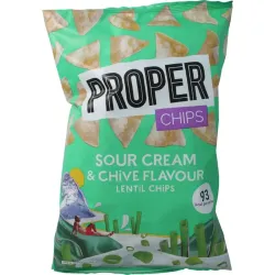 Proper Chips Chips sour cream & chive flavour