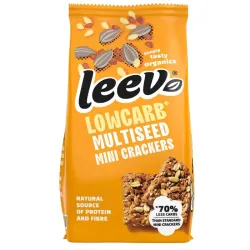 Leev Lowcarb mini crackers multiseeds bio