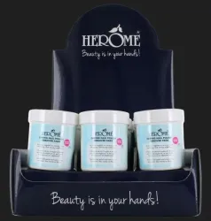 Herome Caring nail polish remover display