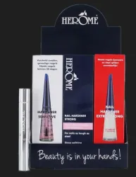Herome Nail hardeners & wonderpen display