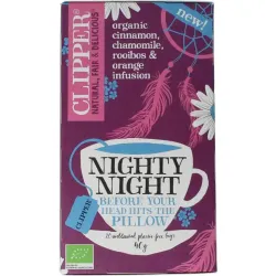 Clipper Kruidenthee nighty night bio