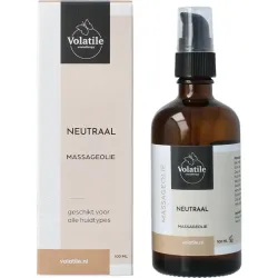 Volatile Massageolie neutral glas met pomp