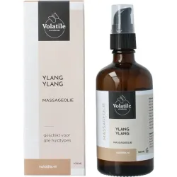 Volatile Massageolie ylang ylang glas met pomp