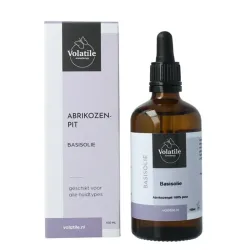 Volatile Abrikozenpit basisolie glazen fles