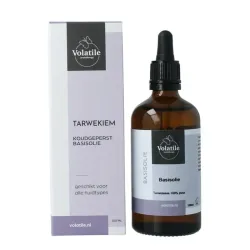 Volatile Tarwekiem koudgeperst basisolie glazen fles