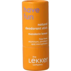 Lekker Company Deodorant travel have fun
