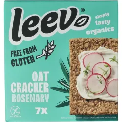 Leev Havercracker rozemarijn free from gluten bio