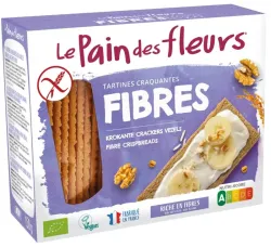Pain Des Fleurs Krokante crackers vezels glutenvrij bio