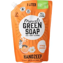 Marcel's GR Soap Handzeep sinaasappel & jasmijn navulling
