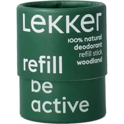 Lekker Company Deodorant refill be active