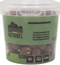 Nutribel Hazelnoten bruin bio