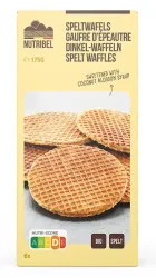 Nutribel Spelt wafel bio