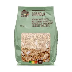 Nutribel Granola kokos hazelnoot bio