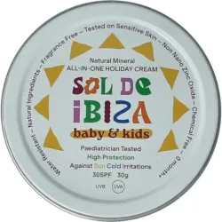 Sol de Ibiza Beschermende creme baby & kids SPF30 mini bio