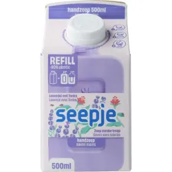 Seepje Handzeep lavendel tonka refill