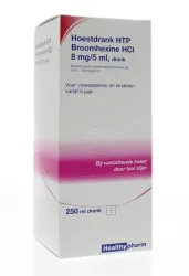 Healthypharm Broomhexine hoestdrank 8mg