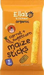Ella's Kitchen Maize sticks carrot sweetcorn 7  maanden bio