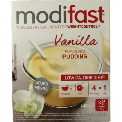 Modifast Intensive pudding vanilla 8 zakjes