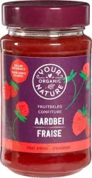 Your Organic Nat Fruit beleg aardbei bio