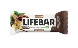 Lifefood Lifebar inchoco chocolade vanille raw bio