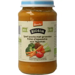 Biobim Speltpasta groente 10  maanden demeter bio