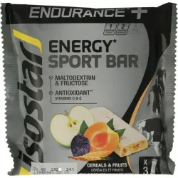 Isostar Endurance  bar cereals & fruits 3 pack
