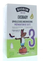 Biobim Ekobaby 3 opvolgzuigelingenvoeding 10  maanden bio