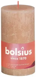 Bolsius Rustiekkaars shine 130/68 misty pink