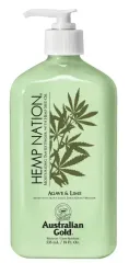 Australian Gold Hemp nation tan extender agave & lime