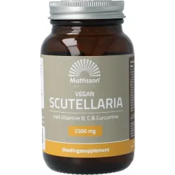 Mattisson Scutellaria 2500mg met vit B C curcumine vegan