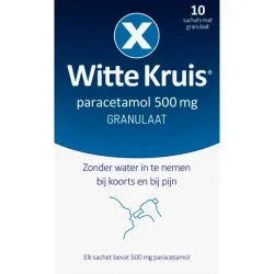 Witte Kruis Paracetamol 500 mg granulaat