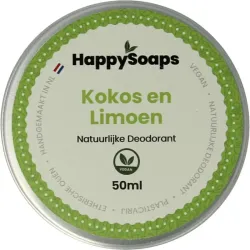 Happysoaps Deodorant kokos en limoen