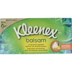 Kleenex Balsam tissue box