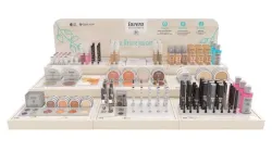 Lavera Colour Cosmetics bestsellers display leeg vide