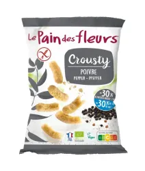 Pain Des Fleurs Crousty chips peper glutenvrij bio