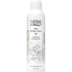 Therme Zen white lotus foaming shower gel