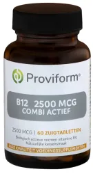 Proviform Vitamine B12 1500mcg combi actief folaat