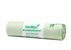 Biomat Wastebag compostable 30 liter
