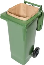 Biomat Wastebag compostable paper 240 liter