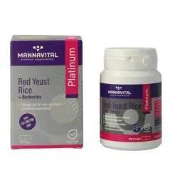 Mannavital Rode rijst   berberine platinum