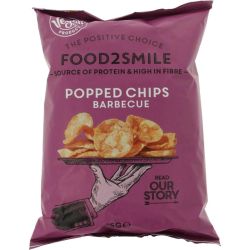 Food2Smile Popped chips barbeque