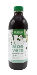 Purasana Aloe vera sap vlierbes vegan bio