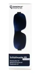 Ohropax Slaapmasker blauw geweven