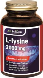 All Natural L-lysine 2000mg