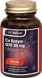 All Natural Q10 co enzym 30mg