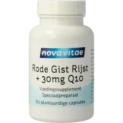 Nova Vitae Rode gist rijst   30mg Q10