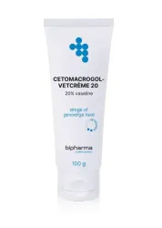 Bipharma Cetomacrogol-vetcreme 20 losse tube