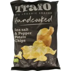 Trafo Chips handcooked zeezout & peper bio